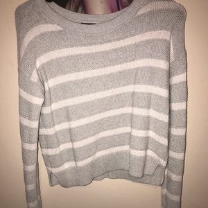 Knitted crop sweater!